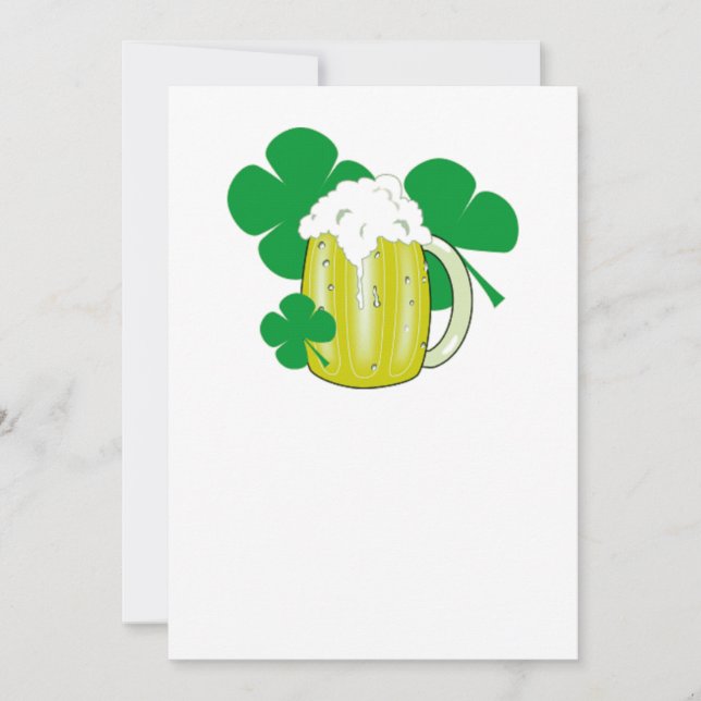 Carte Saint Patrick's Day (Devant)