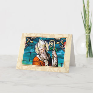 Carte Saint Patrick's Day Bénédictions religieuses