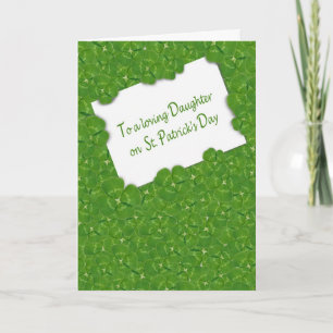 Carte Saint Patrick's Day for Daughter