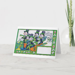 Carte Saint Patrick's Day, Vintage