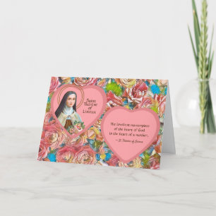 Carte Saint-Thérèse de Lisieux (BJE 01; Citation pour mè