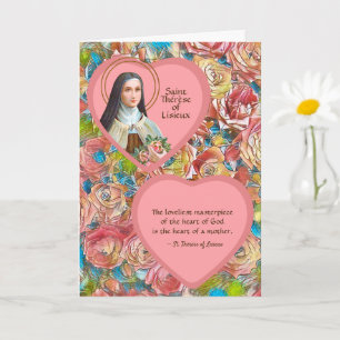 Carte Saint-Thérèse de Lisieux (BJE 01; Citation pour mè