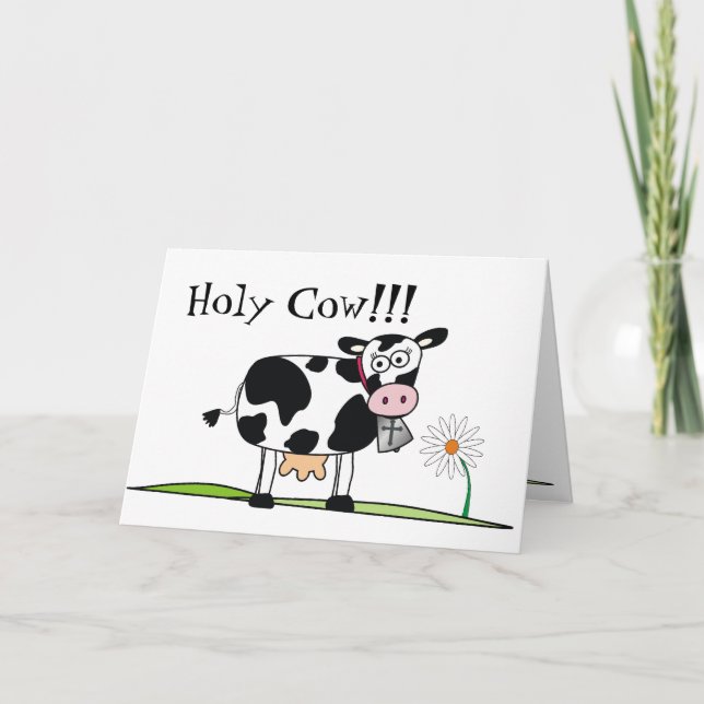 Carte Saint-Vache-J'ai oublié ton anniversaire (Devant)