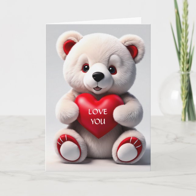 Carte Saint Valentin (Devant)