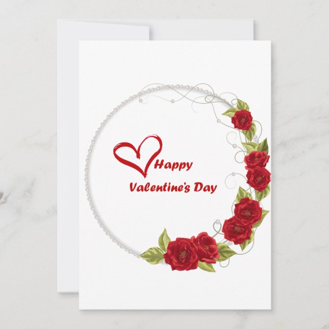 Carte Saint Valentin (Devant)