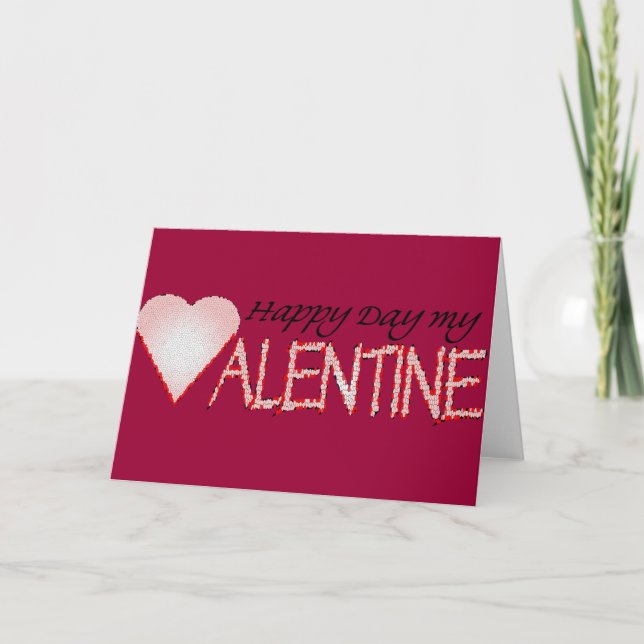 Carte Saint Valentin (Devant)