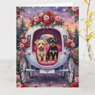 Carte Saint-Valentin Affenpinscher