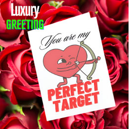 Carte Saint-Valentin Cœur Spécial avec Flèche Degi