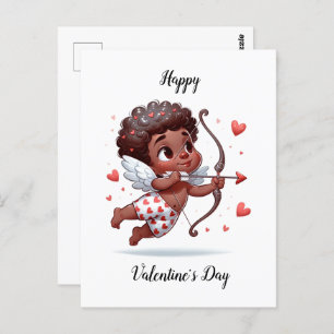 Carte Saint Valentin de charme Cupid