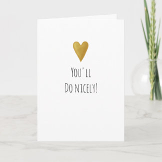 Carte Saint-Valentin Drôle Vous Ferez Très Bien