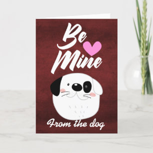 Carte Saint Valentin ...du chien