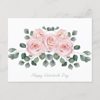 Carte Saint Valentin "Heureuse Sainte-Valentin"