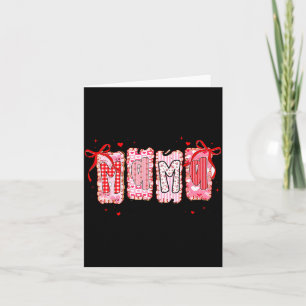 Carte Saint-Valentin Maman Porte Sa Chemise Coquette Sai
