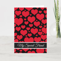 Carte Saint-Valentin-Mon ami spécial