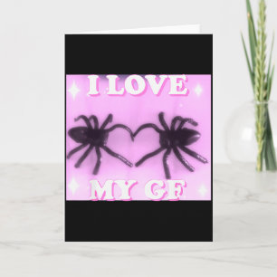 Carte Saint-Valentin pour couples Je t'aime Ma petite am