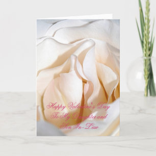 Carte Saint Valentin pour la belle-fille et le gen