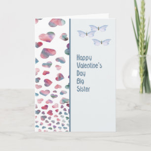 Carte Saint Valentin pour la grande soeur