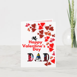 Carte Saint Valentin pour les papas (Antigua et Ba