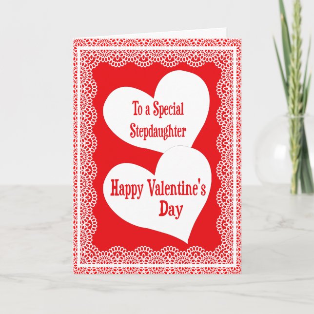 Carte Saint Valentin pour Stepgirl (Devant)