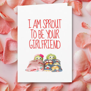 Carte Saint-Valentin pour végétalien - Petit ami légume