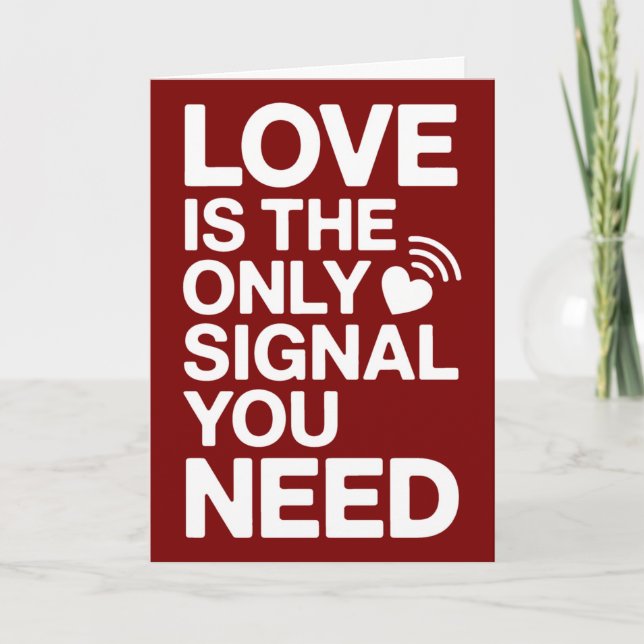 Carte Saint-Valentin QR Code vidéo amour (Devant)