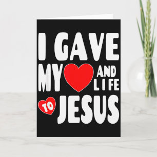 Carte Saint-Valentin Salut Chrétien Je Donnai Mon Cœur V