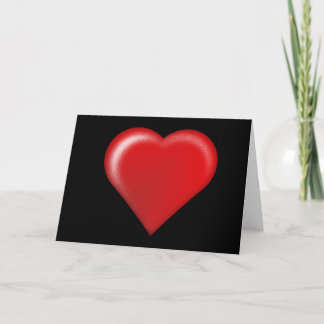 Carte Saint Valentin vide à l'intérieur