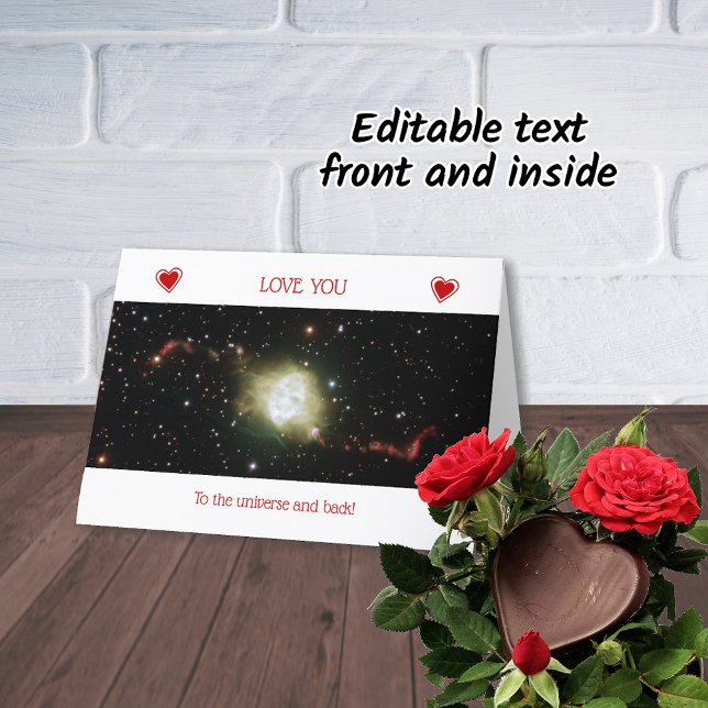 Carte Saint-Valentin votre astronomie fleming de (Créateur téléchargé)