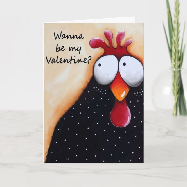Carte Saint Valentin - Vous voulez être ma Saint V (Devant)