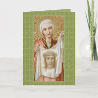 Saint-Veronica de Jérusalem (JM 60) Salutation bla