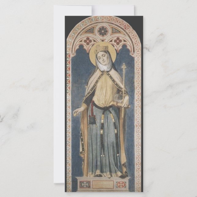 Carte Sainte Adélaïde d'Italie Miséricorde Impériale Art (Devant)