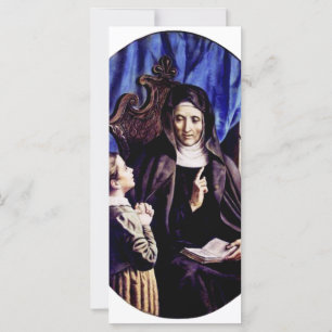 Carte Sainte Angela Merici Vierge et fondatrice