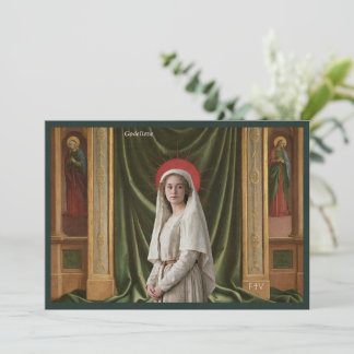 Carte Sainte Catholique | Sainte Godelieve de Gist