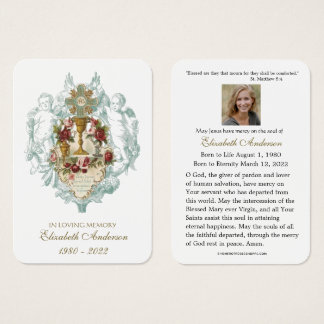 Carte sainte catholique traditionnelle -