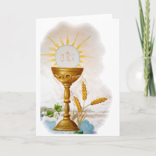 Carte Sainte communion