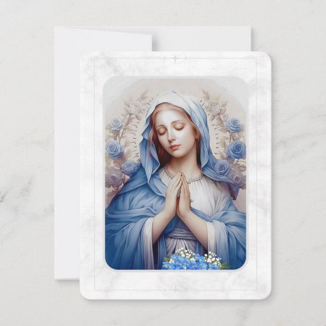Carte Sainte du Mémorial funéraire catholique Vier (Devant)