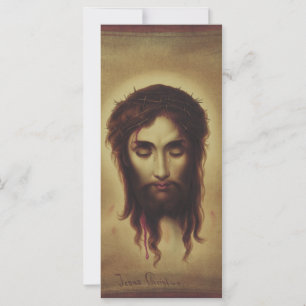 Carte Sainte Face de Jésus Christ