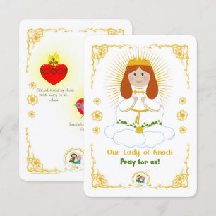 Carte sainte Notre-Dame de Knock