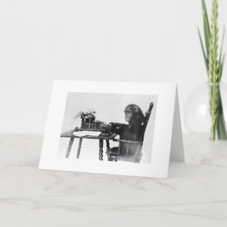 Carte Saisie de singe