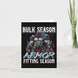 Carte Saison en vrac Armor Fitting Season Gym meme