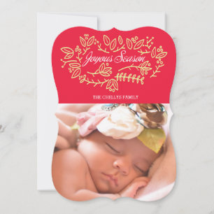 Carte Saison joyeuse