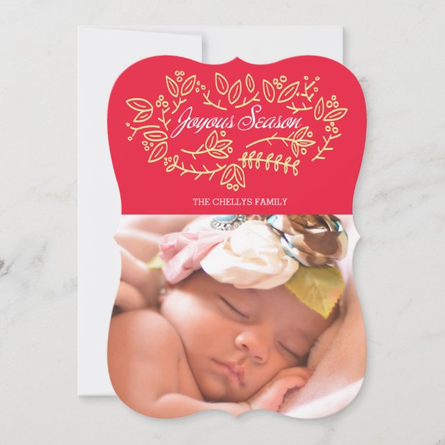 Carte Saison joyeuse (Devant)