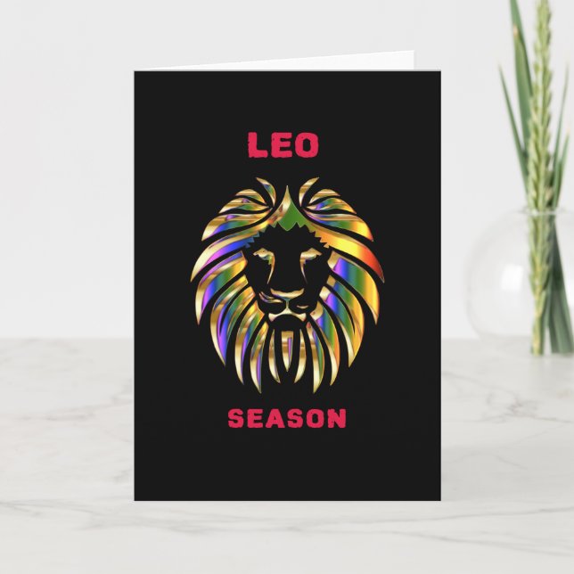Carte Saison Lion (Devant)