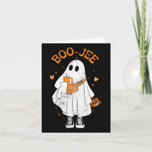 Carte Saison Squelette Gentil Fantôme Halloween Boujee B