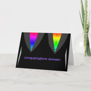 Carte Salles avec Coeur Aglow avec Fierté - Mariage gay