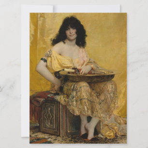 Carte Salomé (Portrait de femme) (par Henri Regnault)