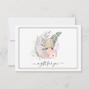 Carte Salon de coiffure Watercolor   Certificat-cadeau