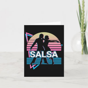 Carte Salsa Dancing Salsa