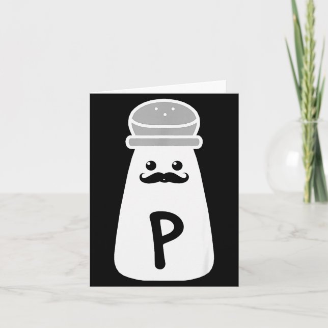 Carte Salt And Pepper Halloween Costumes  (Devant)