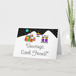 CARTE SALUT, AMI DE LA TERRE !